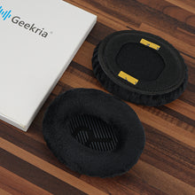 画像をギャラリービューアに読み込む, Geekria イヤーパッド Comfort 互換性 パッド ボーズ Bose QCSE, QC45, QC35, QC35 ii, QC35 ii Gaming, QC15 QC25, AE2, AE2i, AE2w, SoundTrue, SoundLink AE, New Quietcomfort ヘッドホンに対応 パッド イヤー / イヤーカップ ( ベロア / ブラック )