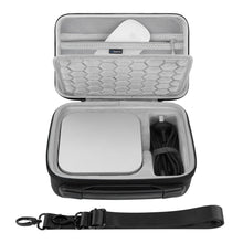 画像をギャラリービューアに読み込む, Geekria デスクトップ コンピューター ハードシェルケース アップル Apple 2024 Mac Mini M4 / Mini M4 Proに対応 トラベル キャリングバッグ マジック Magicマウス/トラックパッド/アクセサリーに適用 (ダークグレー)