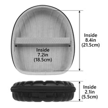 画像をギャラリービューアに読み込む, Geekria ケース Sheild ヘッドホンケース 互換性 ハードケース 旅行用 ハードシェルケース ソニー Sony WH-1000XM5, WH-CH720N, WH-CH710N, WH-CH700N, WH-CH520, WH-1000XM3, WH-XB920N, WH-ULT900N, MDR-10RNC, MDR-1AM2 に対応 収納ポーチ付き (ブラック)