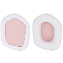 画像をギャラリービューアに読み込む, Geekria イヤーパッド QuickFit 互換性 パッド ロジクール Logitech G733, G535, G335 ヘッドホンに対応 パッド イヤー / イヤーカップ プロテインレザー (グレー+ピンク)