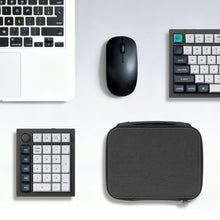 画像をギャラリービューアに読み込む, Geekria 数字 キーパッド キャリングケース Keychron Q0 Max / Q0 Plusと互換性あり ポータブル ナンバー キーパッド 収納バッグ (ダークグレー)