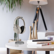 画像をギャラリービューアに読み込む, Geekria ヘッドホンスタンド アルミニウム合金 オーバーイヤー ヘッドホン、ゲームヘッドセット用の ホルダー, デスクディスプレイハンガー 頑丈なヘビーベース ー ソニー Sony WH-1000XM4, WH-1000XM3, ボーズ Bose QC35II, NC700, オーディオテクニカ ATH -M50Xヘッドセット用と互換性 (Gray)