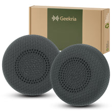画像をギャラリービューアに読み込む, Geekria メッシュ生地 交換用イヤーパッド Logitech Zone Wireless 2 ヘッドホン対応 イヤークッション 補修パーツ チタニウム色 互換性あり