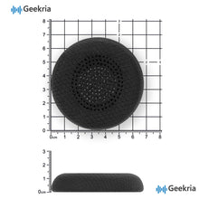 画像をギャラリービューアに読み込む, Geekria イヤーパッドComfort互換性 パッド ロジクール Logitech ZoneWireless, Zone 900 Headset (Do Not Fit Zone Wired/Zone 750/Zone Wireless 2) ヘッドホンに対応 パッド イヤー / イヤーカップ メッシュファブリック/黒