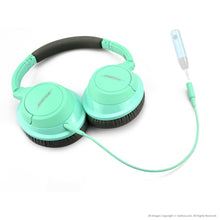 画像をギャラリービューアに読み込む, Geekria 2.5mmオスから 3.5mm(1/8'')メス ヘッドフォン Plug アダプター、変換オーディオ Plug、 TPE コード ボーズ Bose SoundTrue, SoundTrue II, QuietComfort QC25 (25cm) と互換性があります