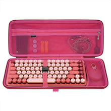 画像をギャラリービューアに読み込む, Geekria 75% キーボードケース、ハードシェルトラベルキャリーバッグ、コンパクトな84キーコンピューターメカニカルゲーミングキーボード用、Nuphy Air75、ロジクール Logicool POP Keys/ POP ICONコンボに対応 (ローズ)