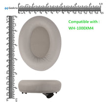 画像をギャラリービューアに読み込む, Geekria イヤーパッド QuickFit 互換性 パッド ソニー Sony WH-1000XM4 ヘッドホンに対応 パッド イヤー / イヤーカップ (プロテインレザー / ゴールド)