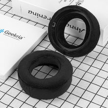 画像をギャラリービューアに読み込む, Geekria イヤーパッド Comfort 互換性 パッド ソニー Sony PlayStation Pulse Elite ヘッドホンに対応 パッド イヤー / イヤーカップ ベロア (黒)