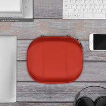 画像をギャラリービューアに読み込む, Geekria Shield Case Compatible with ソニー SONY MDR-ZX100 ZX300 XB200 ZX102DPV ゼンハイザー Sennheiser HD219 HD229等対応ヘッドホンケース ヘッドホンキャリングケース バッグ(赤)