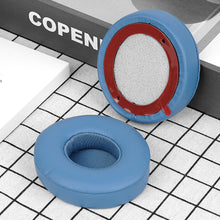 画像をギャラリービューアに読み込む, Geekria イヤーパッド QuickFit 互換性 パッド ビーツバイドクタードレ Beats Solo 4 Wireless On-Ear ヘッドホンに対応 パッド イヤー / イヤーカッププロテインレザー (青)