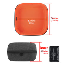 画像をギャラリービューアに読み込む, Geekria Shield ヘッドホンケース コルセア Corsair Void v2 Wireless、HS80、Virtouso、HS55、HS65 対応 交換用ハードシェルトラベルキャリーバッグ ケーブル収納付き (ダークグレー)