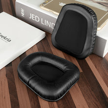 画像をギャラリービューアに読み込む, Geekria イヤーパッド QuickFit 互換性 パッド レイザー Razer Chimaera, Razer Electra ヘッドホンに対応 パッド イヤー / イヤーカップ ( プロテインレザー / ブラック )
