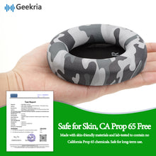 画像をギャラリービューアに読み込む, Geekria イヤーパッド SNAP マグネチック 互換性 パッド ビーツバイドクタードレ Beats Studio Pro ヘッドホンに対応 パッド イヤー / イヤーカップ プロテインレザー (ホワイト+カモフラージュ, 2組)