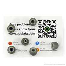 画像をギャラリービューアに読み込む, Geekria イヤチップ3組JayBird BlueBuds X, X2 Bluetooth Sport ヘッドホン用(Lサイズ)