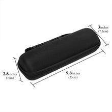 画像をギャラリービューアに読み込む, Geekria スピーカー保護ケースジェイビーエル JBL Flip 7, Flip 6, Flip 5, Flip 4, Flip 3に対応ケースカバー 交換用ハードシェルスピーカー収納バッグ ポータブルスピーカー保護キャリングケース 充電ケーブル収納ポケット付き (Black)