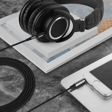 画像をギャラリービューアに読み込む, Geekria ケーブル ナイロン編組 互換性 オーディオコードオーディオテクニカ ATH ATH-M50, ATH-M50X, ATH-M40X, ATH-M70X, ATH-M40ヘッドホンケーブル、2.5mm に適合する 1.2m