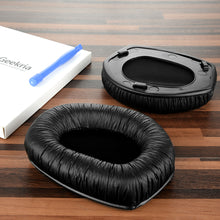 画像をギャラリービューアに読み込む, Geekria イヤーパッド QuickFit 互換性 パッド ゼンハイザー Sennheiser RS195 HDR195 RS185 HDR185 HDR175 RS175 HDR165 RS165 ヘッドホンに対応 パッド イヤー / イヤーカップ (レザーレット / プラスチックリング)