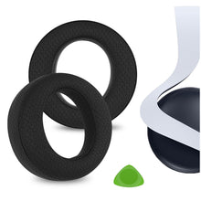 画像をギャラリービューアに読み込む, Geekria イヤーパッド Comfort 互換性 パッド ソニー Sony PlayStation Pulse Elite ヘッドホンに対応 パッド イヤー / イヤーカップ メッシュファブリック(黒)