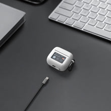 画像をギャラリービューアに読み込む, Geekria シリコン カバー 互換性 カバー ジェイビーエル JBL Tour Pro 3 対応 True Wireless Earbuds 充電ケースカバー 外装カバーキーホルダーフック付き、充電ポートアクセス可能 (白)