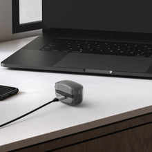 画像をギャラリービューアに読み込む, Geekria TPU カバー互換性カバーソニー Sony WF-1000XM4 対応 True Wireless Earbuds 充電ケースカバー 外装カバーキーホルダーフック付き、フロントLED可視