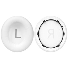 画像をギャラリービューアに読み込む, Geekria イヤーパッド QuickFit 互換性 パッド アンカー Anker Soundcore Life Q45, Space Q45 ヘッドホンに対応 パッド イヤー / イヤーカッププロテインレザー (白)