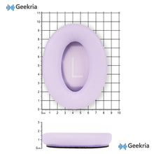 画像をギャラリービューアに読み込む, Geekria イヤーパッド QuickFit 互換性 パッド ボーズ Bose New QuietComfort QC45, QC35, QC35 ii, QC25, QC15, QC2, AE2, AE2i, AE2w, SoundTrue, SoundLink AE 2 ヘッドホンに対応 パッド イヤー / イヤーカップ プロテインレザー (パープル)