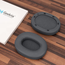 画像をギャラリービューアに読み込む, Geekria イヤーパッド QuickFit 互換性 パッド ソニー Sony ULT WEAR, WH-ULT900N ヘッドホンに対応 パッド イヤー / イヤーカップ プロテインレザー (チタングレー)
