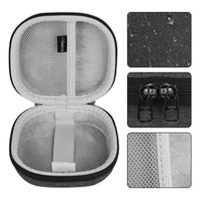 画像をギャラリービューアに読み込む, Geekria スピーカー保護ケースボーズ Bose SoundLink Micro に対応ケースカバー 交換用ハードシェルスピーカー収納バッグ ポータブルスピーカー保護キャリングケース 充電ケーブル収納ポケット付き (グレー)
