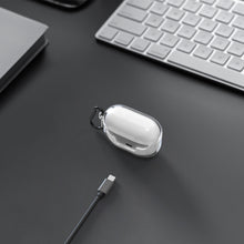 画像をギャラリービューアに読み込む, Geekria TPU カバー 互換性 カバー Sony LinkBuds S 対応 True Wireless Earbuds 充電ケース充電ケースカバー 外装カバー キーホルダーフック付き、充電ポートアクセス可能 (Black)
