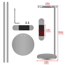 画像をギャラリービューアに読み込む, Geekria ヘッドホンスタンド アルミニウム合金 オーバーイヤー ヘッドホン、ゲームヘッドセット用の ホルダー, デスクディスプレイハンガー 頑丈なヘビーベース ー ソニー Sony WH-1000XM4, WH-1000XM3, ボーズ Bose QC35II, NC700, オーディオテクニカ ATH -M50Xヘッドセット用と互換性 (Gray)