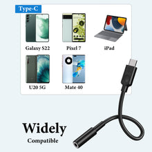 画像をギャラリービューアに読み込む, Geekria Type-C オス から 3.5mm メス ヘッドフォン Plug アダプター、 変換オーディオ Plug 、 TPE コード サムスン SAMSUNG Galaxy S23 S22 S21, グーグル Google Pixel8 Pixel7 Pixel 6 Etc (10 cm) と互換性があります