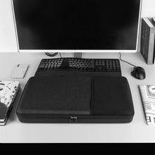 画像をギャラリービューアに読み込む, Geekria ハードシェル トラベル キャリー キーボード ケース、マイクロソフト Microsoft Ergonomic/ Ergonomic Desktop/ 3ra00022 Keyboard (LXM-00004)、エルゴノミクス キーボードとマウスのコンボ ケース (ダーク グレー)