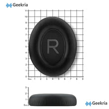 画像をギャラリービューアに読み込む, Geekria イヤーパッド QuickFit 互換性 パッド ボーズ Bose 700 Noise Cancelling, NC700 ヘッドホンに対応 パッド イヤー / イヤーカップ プロテインレザー (ブラック)