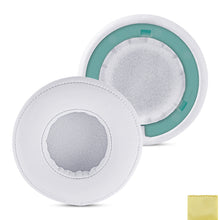 画像をギャラリービューアに読み込む, Geekria イヤーパッド QuickFit 互換性 パッド モンスター Monster Beats Pro Detox ヘッドホンに対応 パッド イヤー / イヤーカップ ( プロテインレザー / 白い )