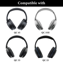 画像をギャラリービューアに読み込む, Geekria カバー 互換性 伸縮素材 ヘッドバンドカバー ボーズ Bose QC45 QuietComfort 35 II, QC35, QuietComfort 25, QC25 ヘッドホンに 対応 簡単に装着 工具不要