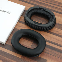画像をギャラリービューアに読み込む, Geekria イヤーパッド QuickFit 互換性 パッド マーシャル Marshall Monitor III ANC, Monitor3 ヘッドホンに対応 パッド イヤー / イヤーカップ ( プロテインレザー /黒)