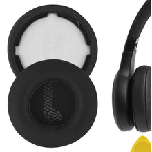 画像をギャラリービューアに読み込む, Geekria イヤーパッド互換性 パッド ジェイビーエル JBL LIVE 400BT ヘッドホンに対応 パッド イヤー / イヤーカップ ( プロテインレザー / ブラック )
