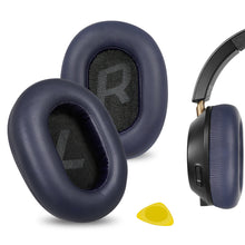 画像をギャラリービューアに読み込む, Geekria イヤーパッド QuickFit 互換性 パッド プラントロニクス Plantronics BackBeat GO 810, GO810 Wireless ヘッドホンに対応 パッド イヤー / イヤーカップ (プロテインレザー / 青)