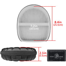 画像をギャラリービューアに読み込む, Geekria ケース Sheild ヘッドホンケース 互換性 ハードケース 旅行用 ハードシェルケース オーディオテクニカ Audio-Technica ATH-MSR7, ATH-ANC700BT, ATH-SR50BT, ATH-SR30BT に対応 収納ポーチ付き (ブラック)