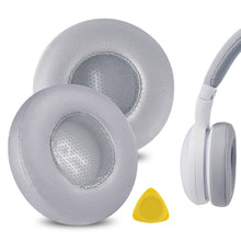 画像をギャラリービューアに読み込む, Geekria イヤーパッド QuickFit 互換性 パッド ジェイビーエル JBL E35, E45BT, E45, C45BT ヘッドホンに対応 パッド イヤー / イヤーカップ (プロテインレザー / グレー)