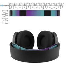画像をギャラリービューアに読み込む, Geekria ヘッドバンド 互換性 ヘッドホンヘッドバンド SteelSeries Arctis 5 & Arctis 3 対応 交換用 パッド(ブルーパープル)