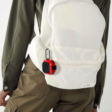 画像をギャラリービューアに読み込む, Geekria TPU カバー 互換性 カバー Samsung Galaxy Buds 2, Galaxy Buds Live, Galaxy Buds Pro 対応 True Wireless Earbuds 充電ケース充電ケースカバー 外装カバー キーホルダーフック付き、充電ポートアクセス可能 (Red)