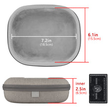 画像をギャラリービューアに読み込む, Geekria ケース ソニー Sony WH-XB910N, WH-XB900N, MDR-1000X 等対応 ヘッドホンケース キャリングケース (プラチナシルバー)