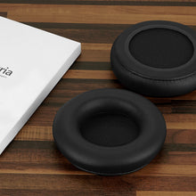 画像をギャラリービューアに読み込む, Geekria イヤーパッド QuickFit 互換性 パッド グアンドオルフセン Bang & Olufsen Beoplay H4, H6, H7, H9, H9i, H9 3rd Gen, HX, Portal ヘッドホンに対応 パッド イヤー / イヤーカップ No Plastic Clip (プロテインレザー / 黒)