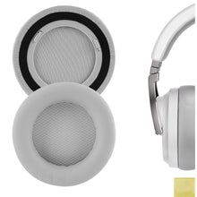 画像をギャラリービューアに読み込む, Geekria イヤーパッド QuickFit 互換性 パッド コルセア Corsair Virtuoso RGB, Virtuoso RGB Wireless SE, Virtuoso RGB Wireless XT ヘッドホンに対応 パッド イヤー / イヤーカップ (プロテインレザー / グレー)