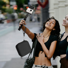 画像をギャラリービューアに読み込む, Geekria キャリングケース 互換性 Insta360 GO 3, GO 3S対応 アクションカメラ保護ケース ハードシェル 旅行用収納バッグ(Insta 360 GO3アクセサリー用スロット)(ダークグレー)
