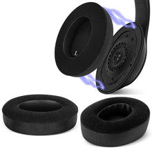 画像をギャラリービューアに読み込む, Geekria イヤーパッド SNAP マグネチック 互換性 パッド ビーツバイドクタードレ Beats Studio Pro ヘッドホンに対応 パッド イヤー / ベロア(ブラック, 1組)