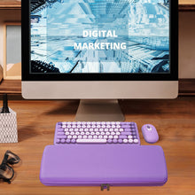 画像をギャラリービューアに読み込む, Geekria 75% キーボードケース、ハードシェルトラベルキャリーバッグ、コンパクトな84キーコンピューターメカニカルゲーミングキーボード用、ロジクール Logicool POP Keys/ POP ICON Combo、Nuphy Air75に対応 (パープル)