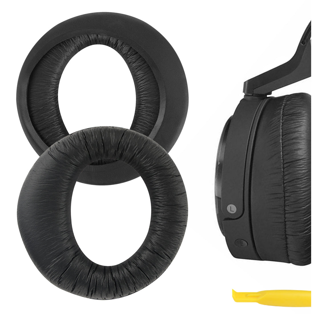 SENNHEISER HD600 HD280 Pro （ジャンク）（低反発イヤーパッド 3/5/7 