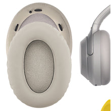 画像をギャラリービューアに読み込む, Geekria イヤーパッド QuickFit 互換性 パッド ソニー Sony WH1000XM3 ヘッドホンに対応 パッド イヤー / イヤーカップ プロテインレザー (ゴールデン)